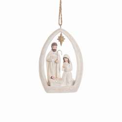 Item 177021 Woodland Nativity Ornament