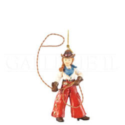 Item 177120 Cowgirl With Lasso Ornament