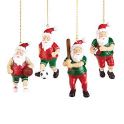 Item 177132 Santa Sports Ornament 
