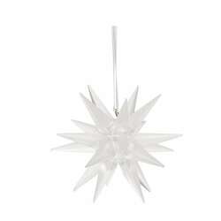 Item 177138 Frosted Star Burst Ornament