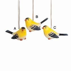 Item 177362 Goldfinch Songbird Ornament