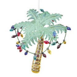 Item 177366 Palm Tree With Lights Ornament