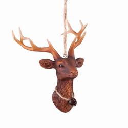 Item 177368 Mounted Stag Head Ornament