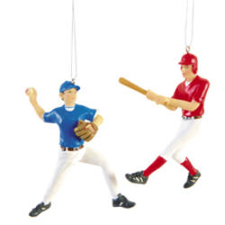 Item 177755 Baseball Player Ornament