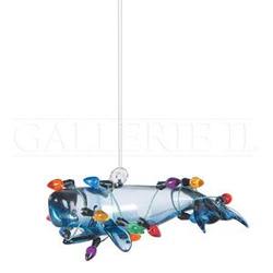 Item 177810 Holiday Whale With Lights Ornament