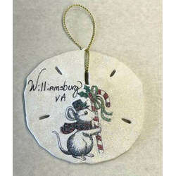 Item 185052 thumbnail Mouse Sanddollar Ornament