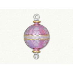 Item 186024 thumbnail Small Pink Ball Ornament