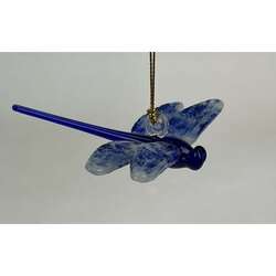 Item 186193 Blue Dragonfly Ornament