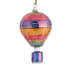 Item 186241 Multicolor Hot Air Balloon Ornament