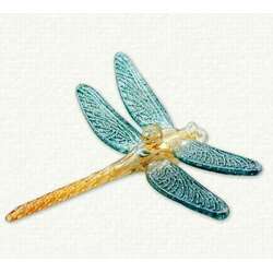 Item 186337 thumbnail Green & Yellow Dragonfly Ornament