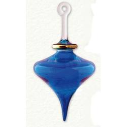 Item 186376 Mini Blue Kiss Drop Ornament