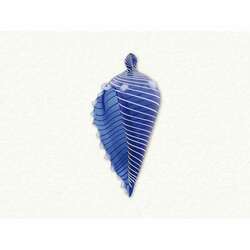 Item 186439 thumbnail Blue Seashell Ornament
