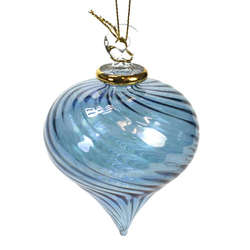 Item 186766 Blue Swirl Kismet Ornament