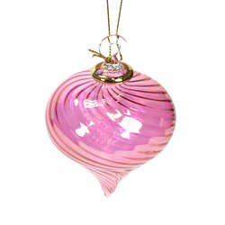 Item 186791 Pink Swirl Kismet Ornament