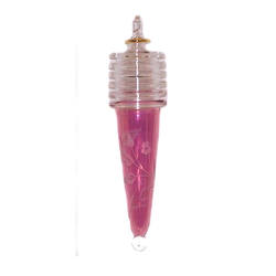 Item 186860 Pink 5 Disc Cone Shape Ornament