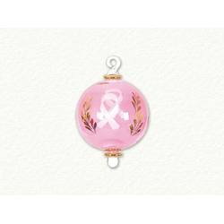 Item 186875 Breast Cancer Awareness Ball Ornament