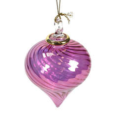Item 186877 Purple Swirl Kismet Ornament