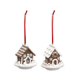 Item 188049 Mini Gingerbread House Ornament