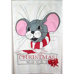 Item 191007 Christmas Mouse Regular Flag
