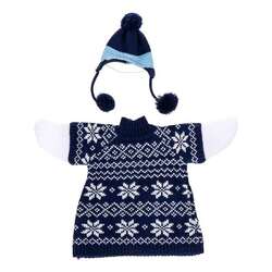 Item 191214 Blue Sweater Porch Sitter Goose Outfit