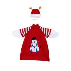 Item 191240 Red Sweater Porch Goose Outfit