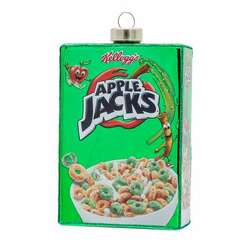 Item 195013 Kelloggs Apple Jacks Cereal Box Ornament