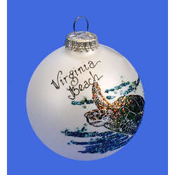 Item 202016 Virginia Beach Sea Turtle Ornament
