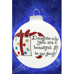 Item 202051 Daughter-In-Law You Are A Beautiful Gift To Our Family Ornament