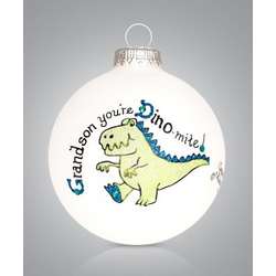 Item 202095 Grandson Dino Ornament