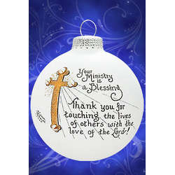 Item 202145 thumbnail Your Ministry Is A Blessing Ornament