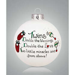 Item 202255 Twins Ornament