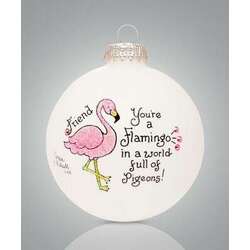 Item 202257 Flamingo Ornament