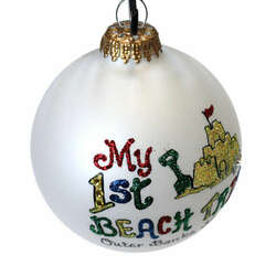 Item 202259 My First Beach Trip Ornament - Outer Banks, NC