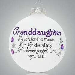 Item 202275 Granddaughter Star Ornament
