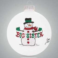 Item 202321 Big Sister Ornament