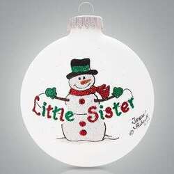 Item 202322 Little Sister Ornament