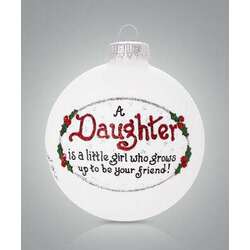Item 202324 Daughter Little Girl Ornament