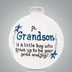 Item 202348 Grandson Pride Ornament
