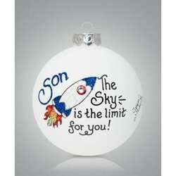 Item 202362 Son Rocket Ornament