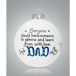 Item 202365 Dad Admire Ornament