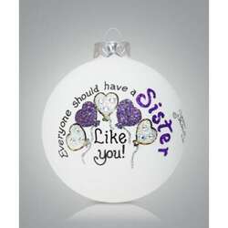Item 202367 Sister Balloons Ornament