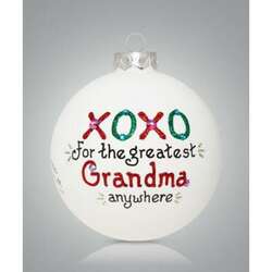 Item 202370 Grandma XOXO Ornament