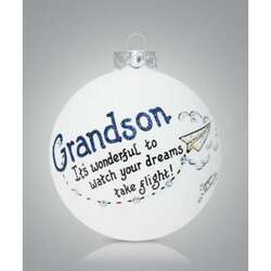 Item 202375 Grandson Flight Ornament