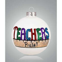 Item 202387 thumbnail Teacher Rule Ornament