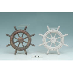 Item 207208 Ship's Wheel Decoration