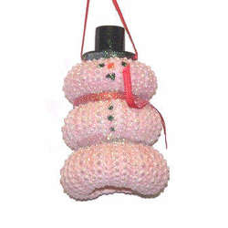 Item 220017 Sea Urchin Snowman Ornament