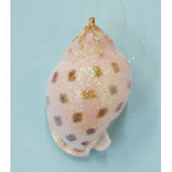 Item 220026 Spotted Snail Shell Ornament