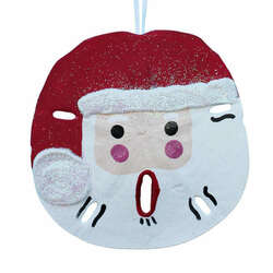 Item 220045 Santa Sand Dollar Ornament