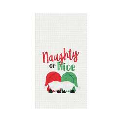 Item 231084 Naughty Or Nice Gnomes Towel