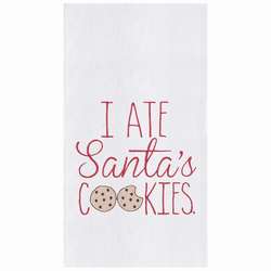 Item 231132 I Ate Santa's Cookies Towel